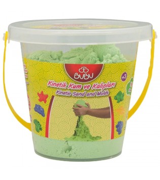 BU-BU OYUN KUMU KOVA 500 GR. YEŞİL