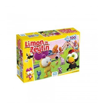 LİMON İLE ZEYTİN PUZZLE 100