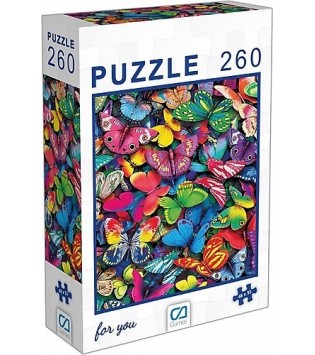 KELEBEKLER PUZZLE 260 PARÇA