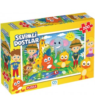 SEVİMLİ DOSTLAR PUZZLE 200