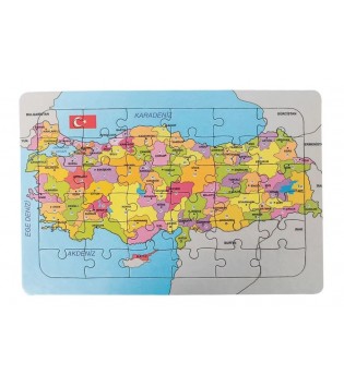 25X35 HARİTA YAPBOZ ORTA