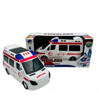 PİLLİ IŞIKLI AMBULANS