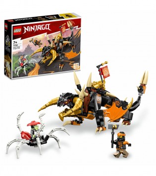 LEGO® NINJAGO® Cole’un Toprak Ejderhası EVO 71782 Oyuncak Yapım Seti (285 Parça)