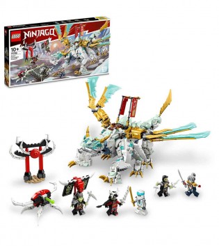 LEGO® NINJAGO® Zane'in Buz Ejderhası Yaratığı 71786 Oyuncak Yapım Seti (973 Parç