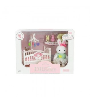 BAY DREAMY MİNİ TAVŞAN- AKSESUARLI BEBEK ODASI SET