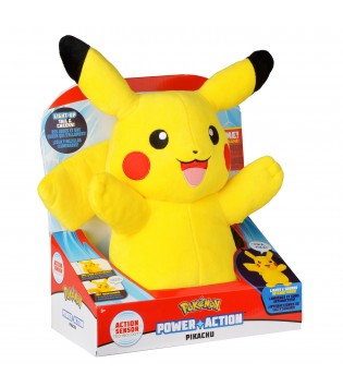 POKEMON PIKACHU SESLİ & IŞIKLI PELUŞ FİGÜR