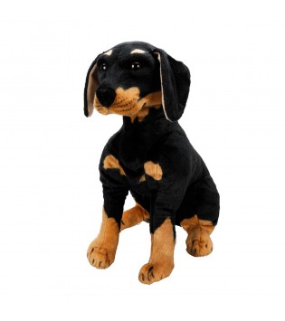 SUN-WEH-PFF-SK.PELUŞ KÖPEK ROTTWEILER OTURAN 68CM.