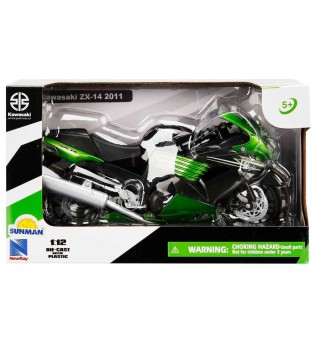 SUN-NRY-1/12 MTR KAWASAKI ZX-14 2011 YŞL.